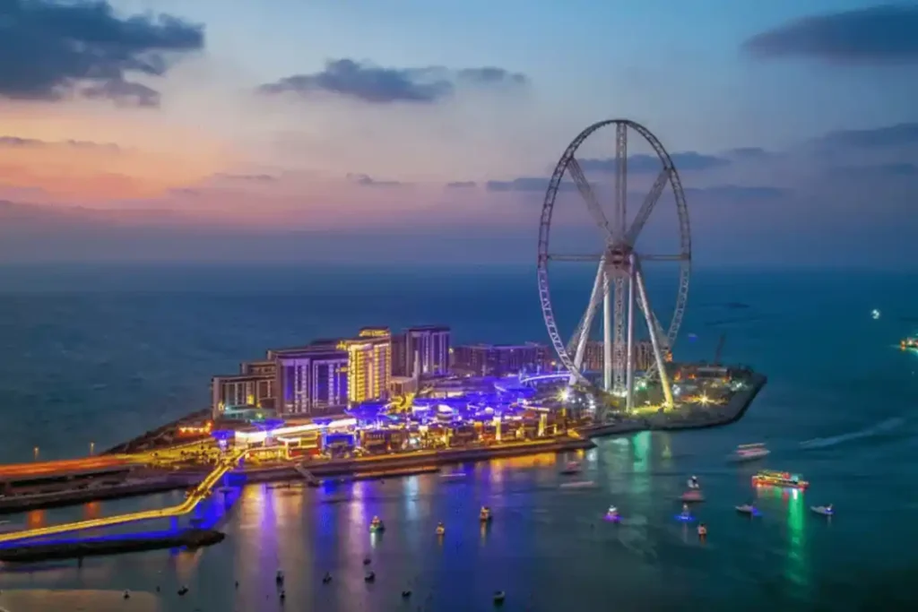 Ain wheel in Dubai