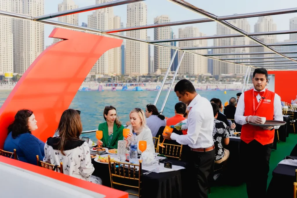 Experience crew catering clients