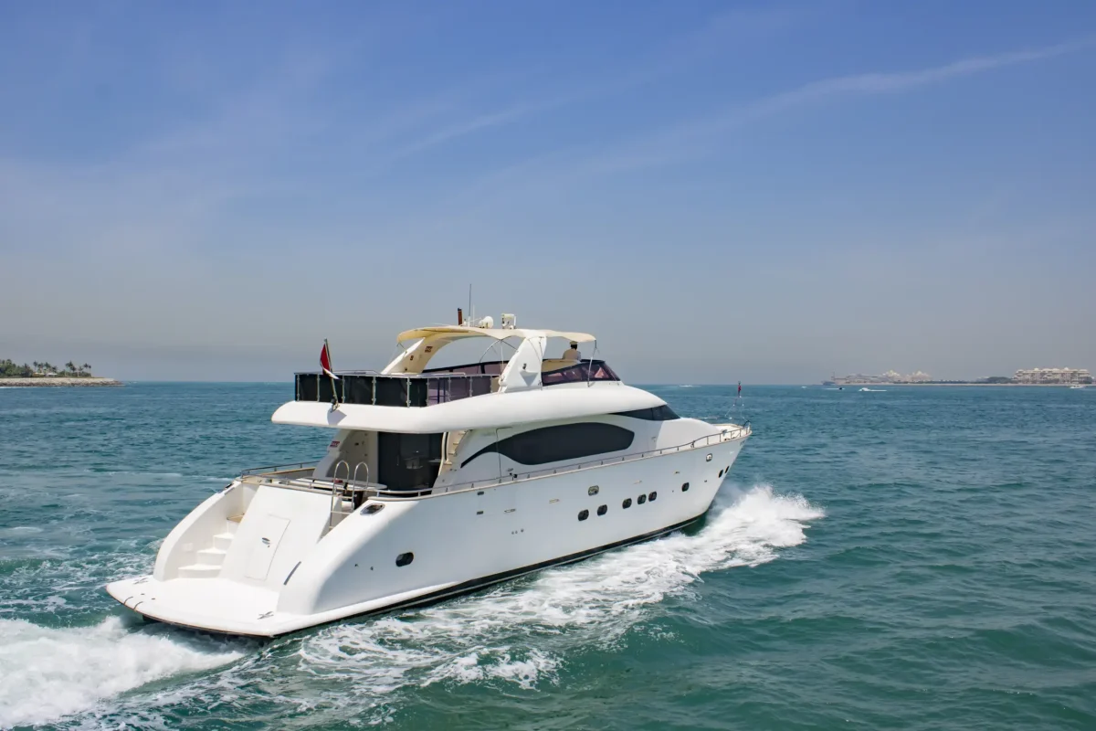 Dubai Yacht Starlight back