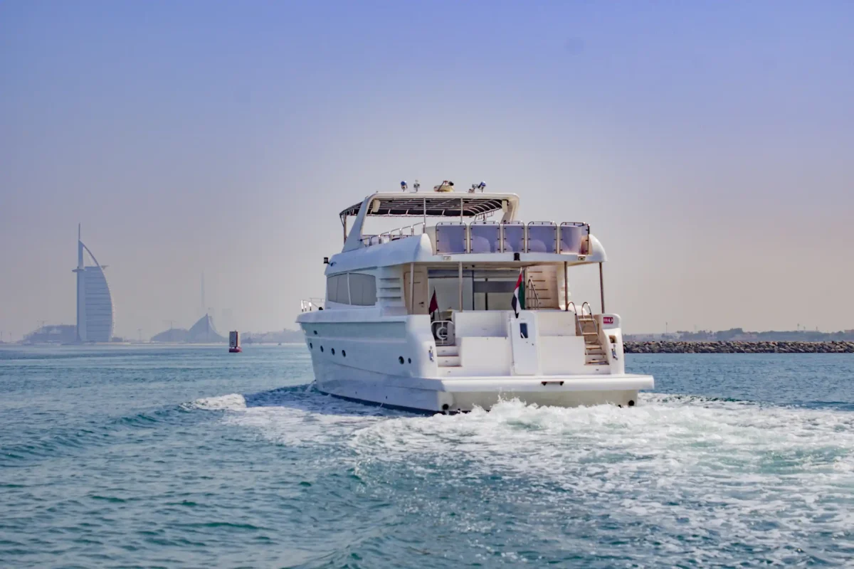 Dubai Yacht Aura exterior view